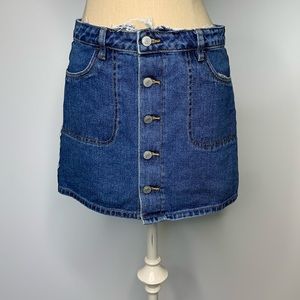 Y2K Pacsun denim mini  skirt small